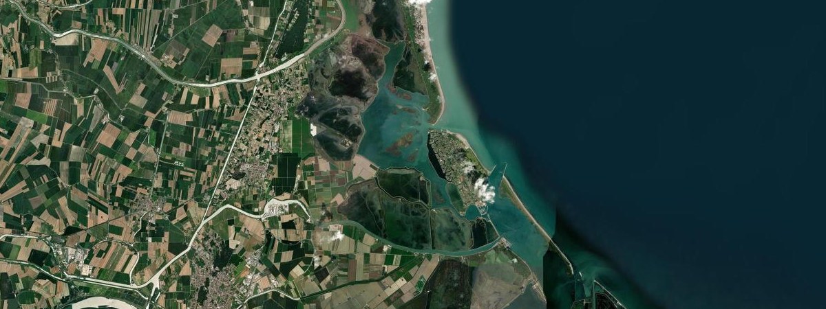 Adriatic LNG satellite view