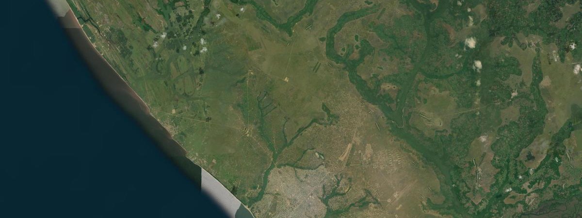 Angola LNG / Soyo satellite view