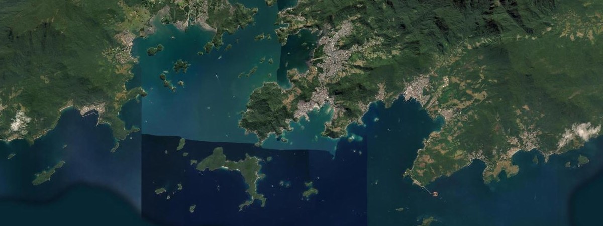 Angra dos Reis satellite view