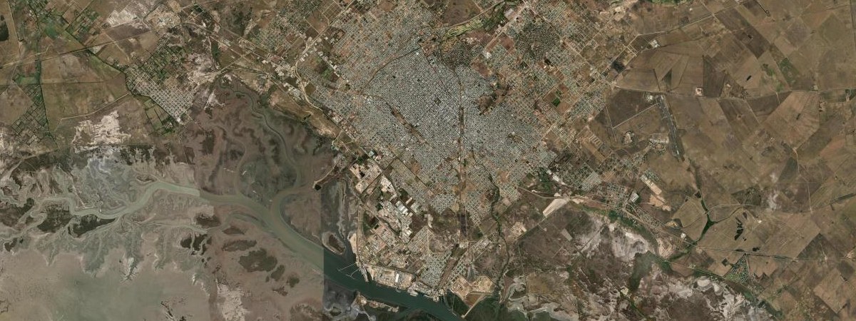 Bahia Blanca LNG satellite view