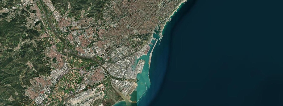 Barcelona LNG satellite view