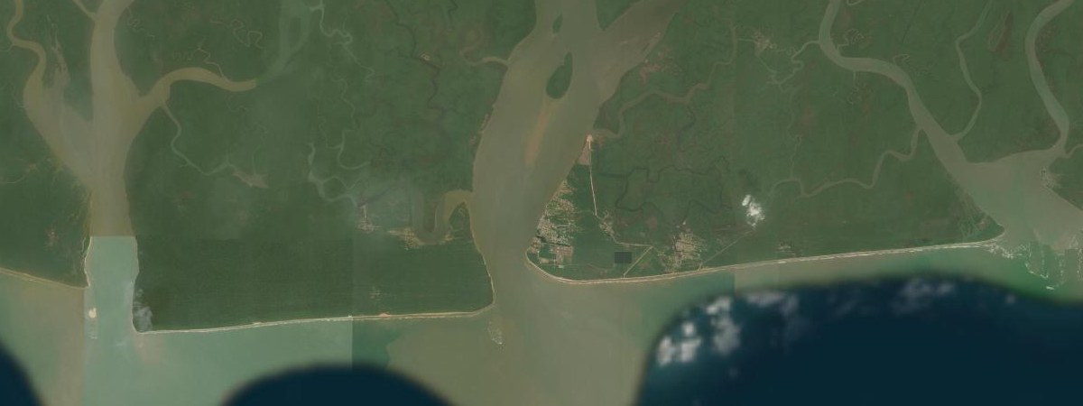 Brass satellite view