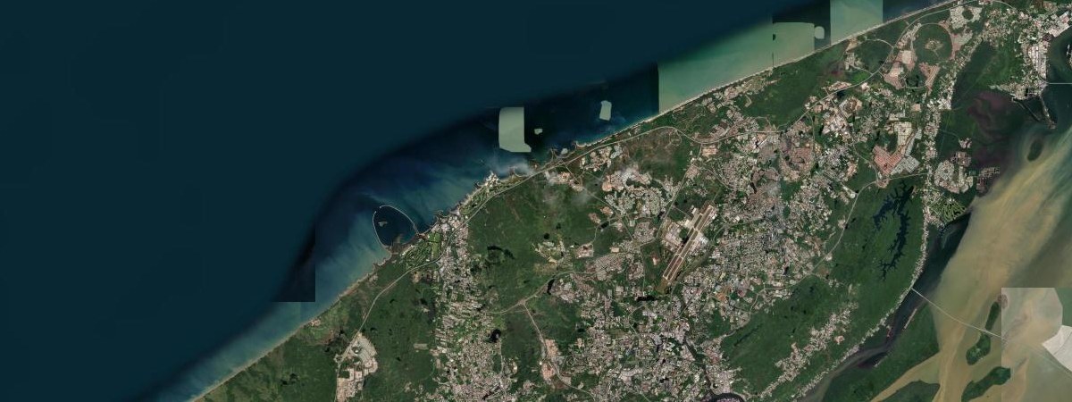 Brunei LNG / Lumut satellite view