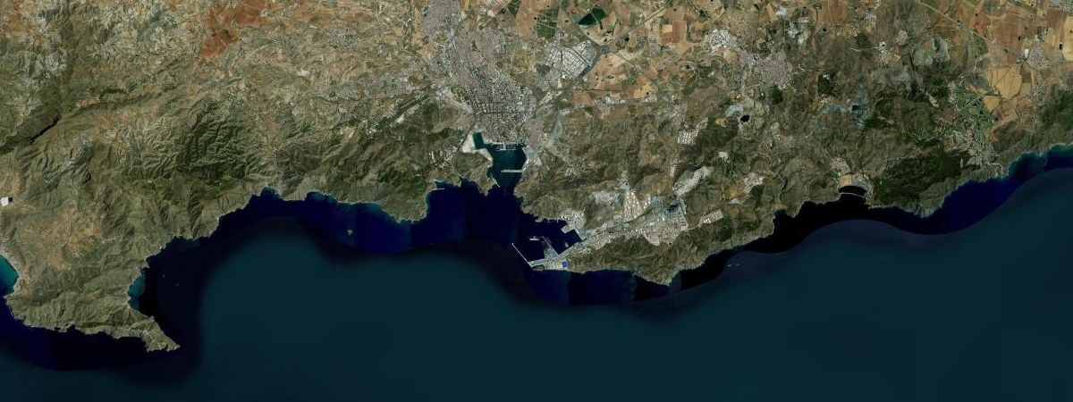 Cartagena LNG satellite view