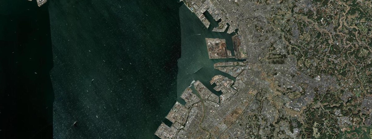 Chiba satellite view