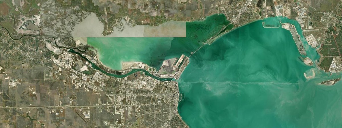 Corpus Christi LNG satellite view