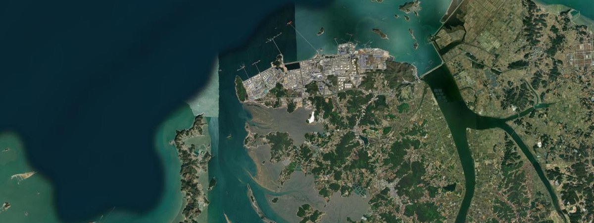 Daesan satellite view
