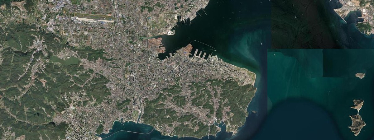 Dalian Oil satellite view