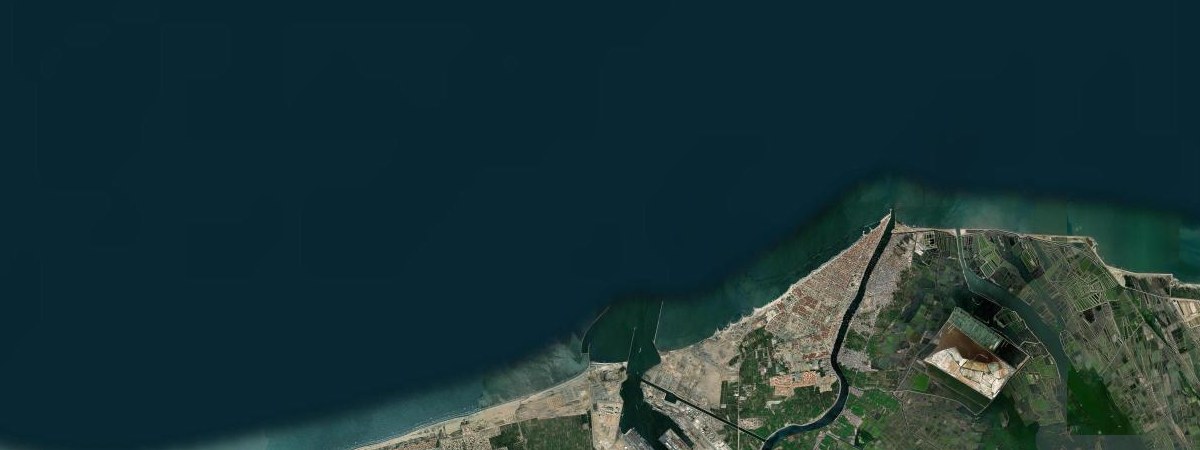 Damietta LNG satellite view