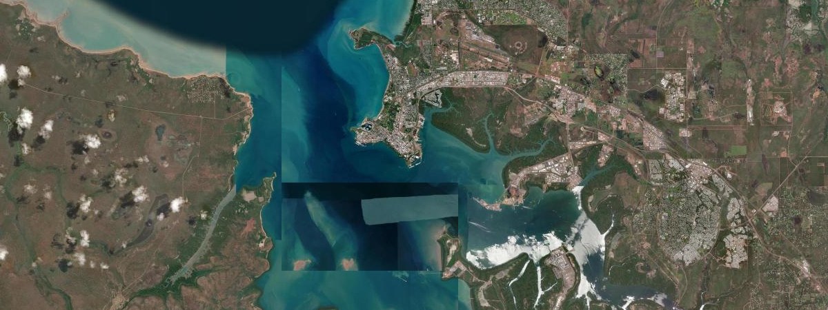 Darwin LNG satellite view