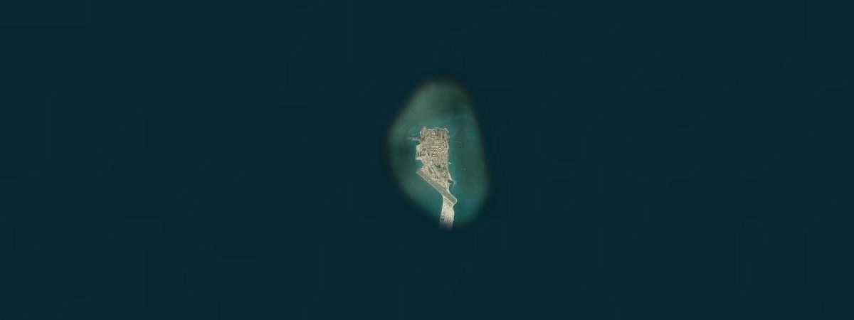 Das Island LNG satellite view