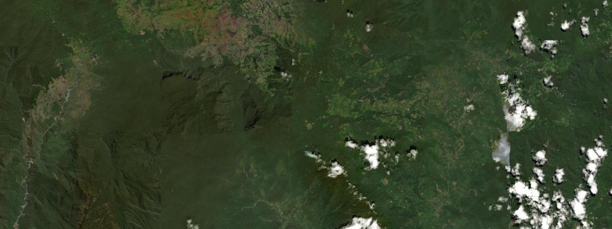 Donggi-Senoro LNG satellite view