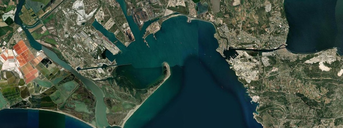 Fos Cavaou LNG satellite view