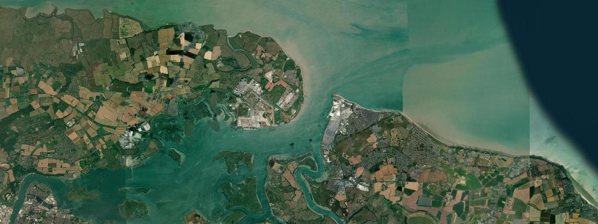 Grain LNG / Isle of Grain satellite view