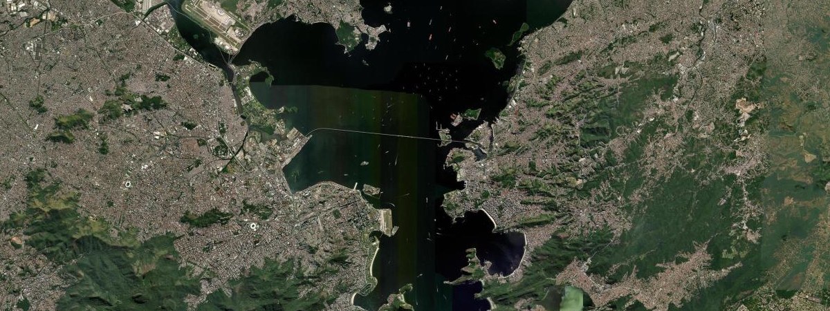 Guanabara Bay LNG satellite view