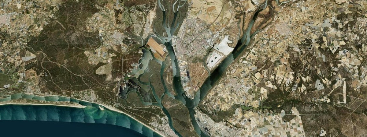 Huelva LNG satellite view