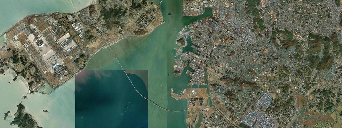 Incheon LNG satellite view