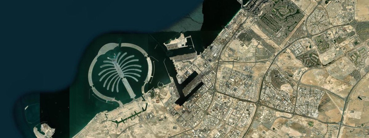 Jebel Ali LNG satellite view