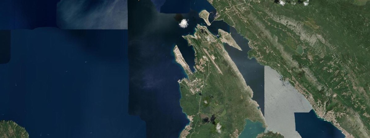 Krk LNG satellite view