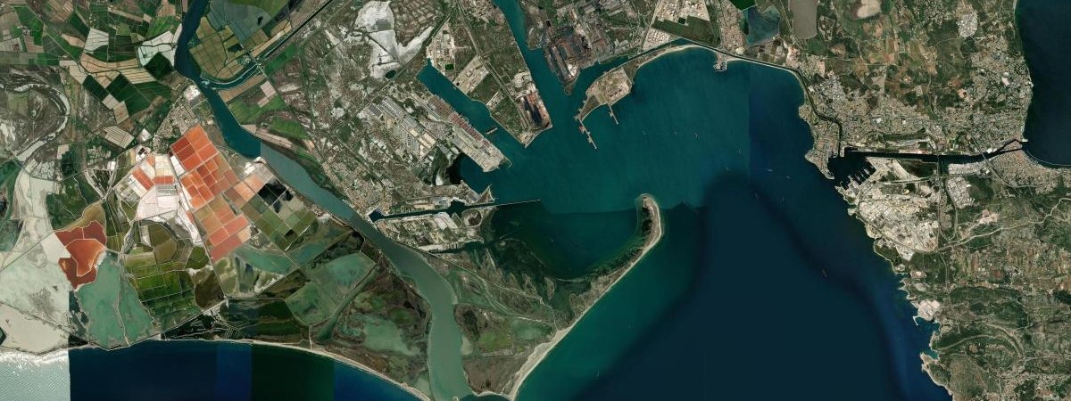 Marseille / Fos satellite view