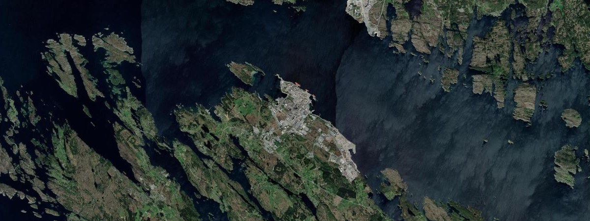 Mongstad satellite view