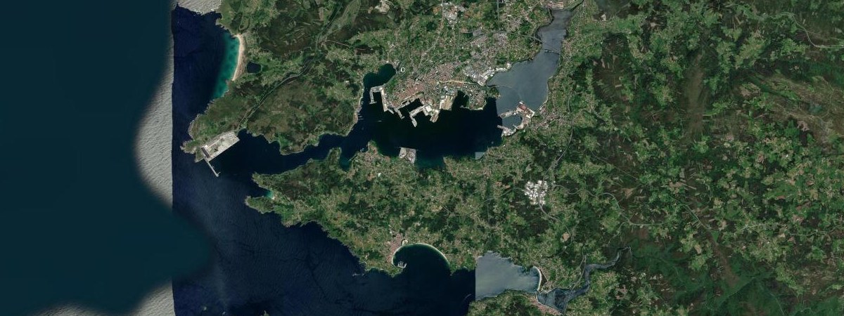 Mugardos LNG satellite view
