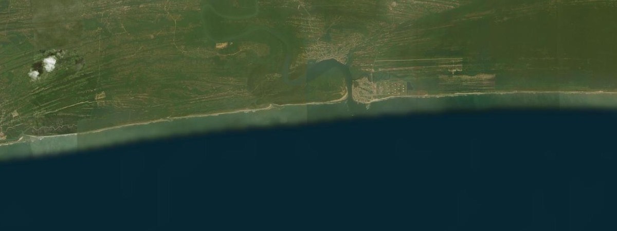 Qua Iboe satellite view