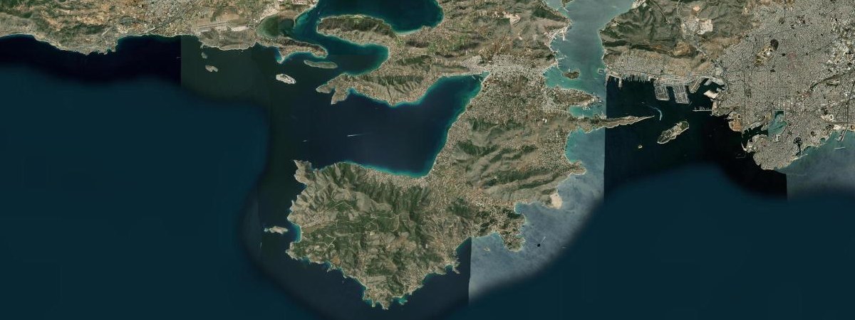 Revithoussa LNG satellite view