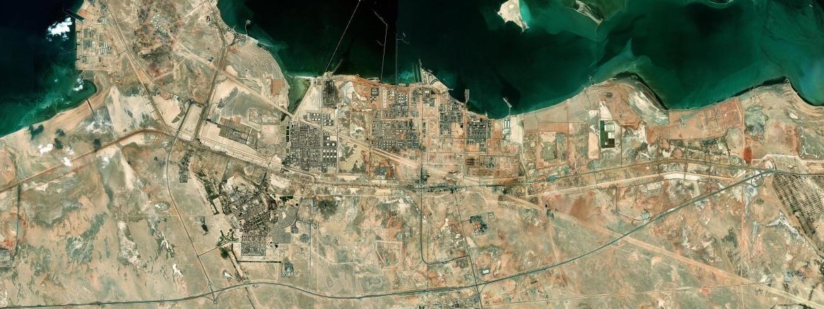 Ruwais satellite view