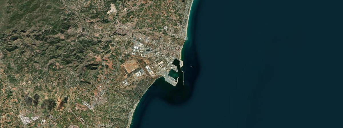 Sagunto LNG satellite view