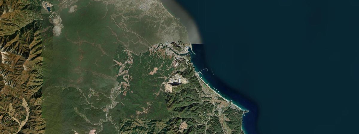 Samcheok LNG satellite view