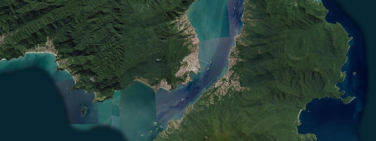 São Sebastião satellite view