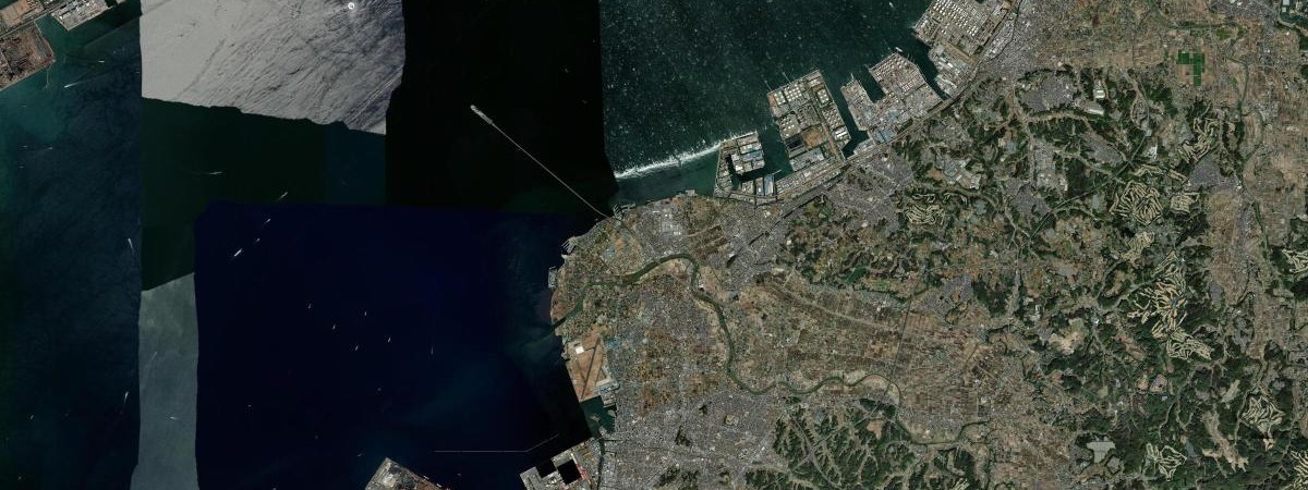 Sodegaura LNG satellite view