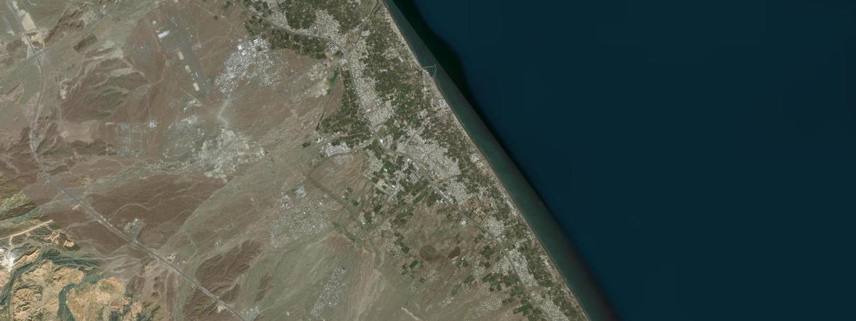 Sohar satellite view