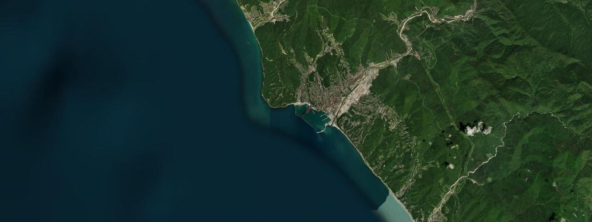 Tuapse satellite view