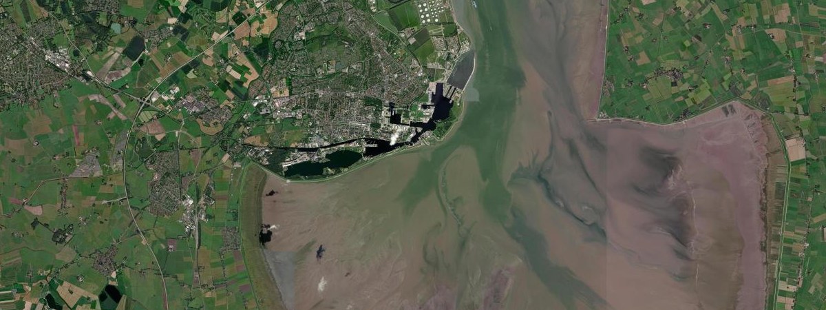 Wilhelmshaven LNG satellite view