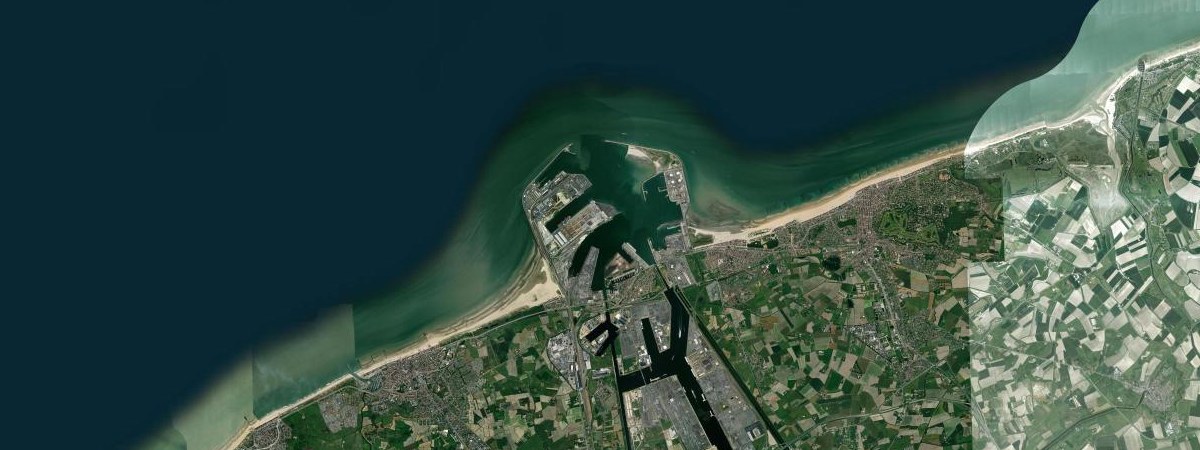 Zeebrugge LNG satellite view